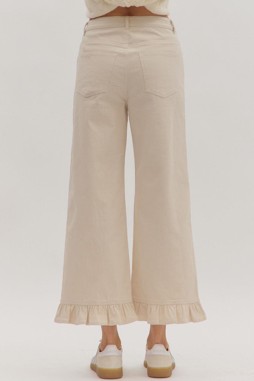 Soft & Sweet Ruffle Hem Pants