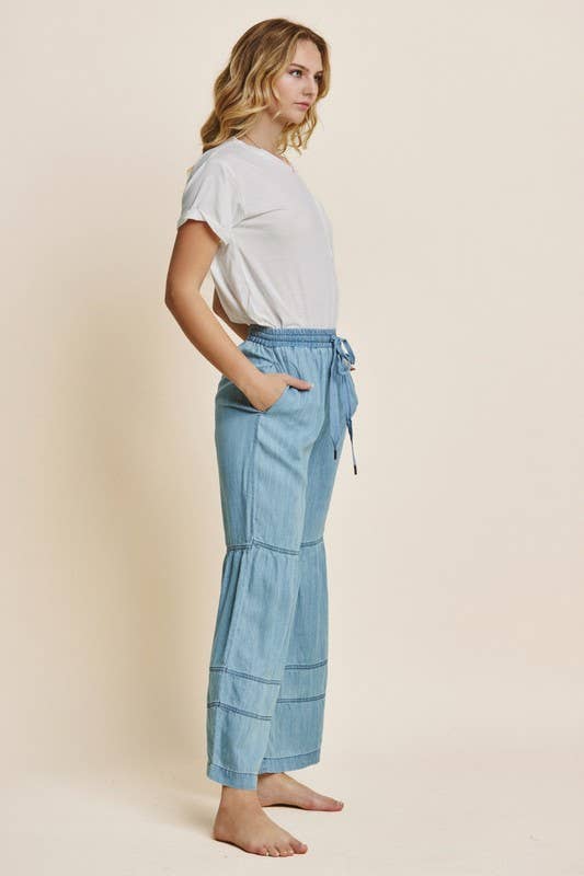 Easy Breezy Chambray Pants