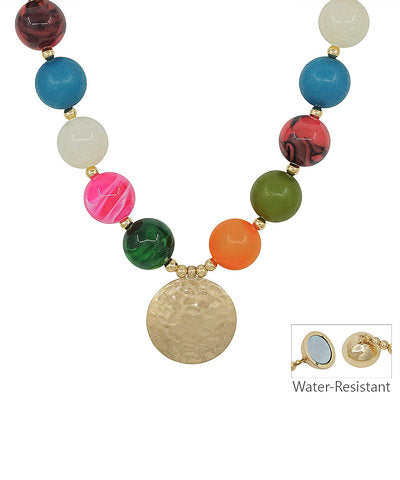 Color Me Happy Pendant Necklace