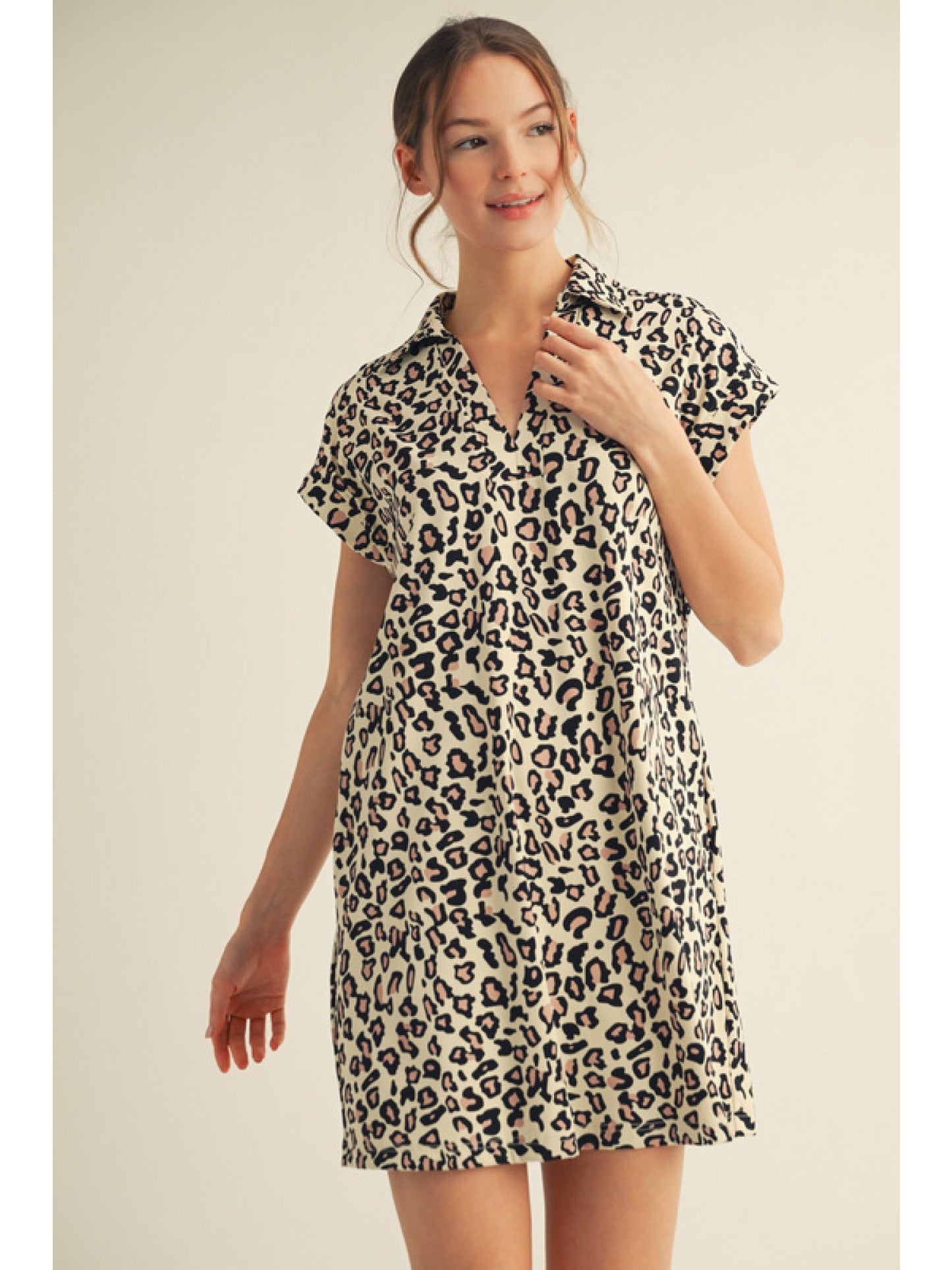 Spotted & Chic Shirt Dress