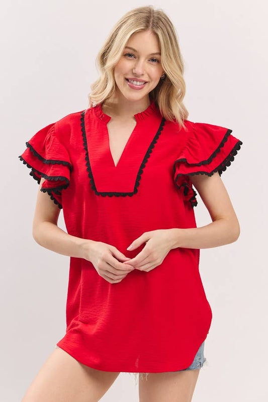 🐾 Dawg Day Spirit Blouse