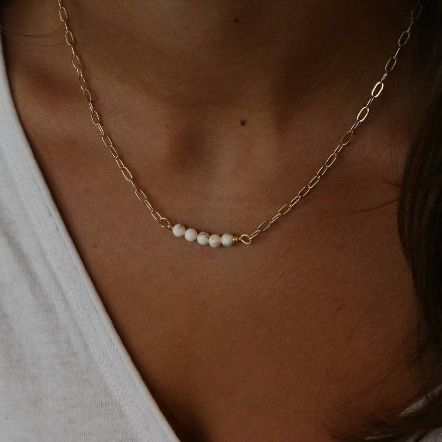 Baby Logan Necklace: Gold