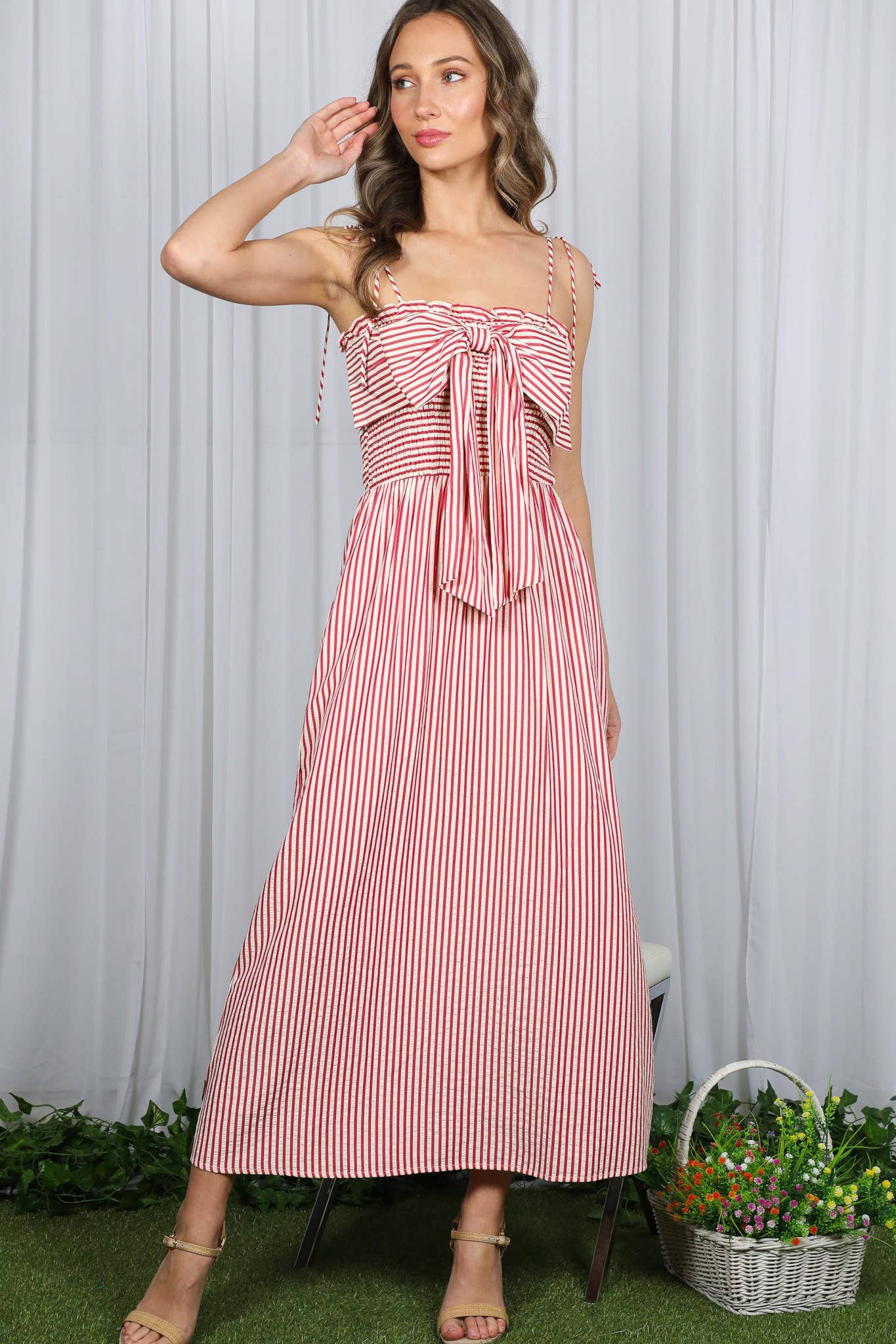 Patriotic Picnic Maxi Dress