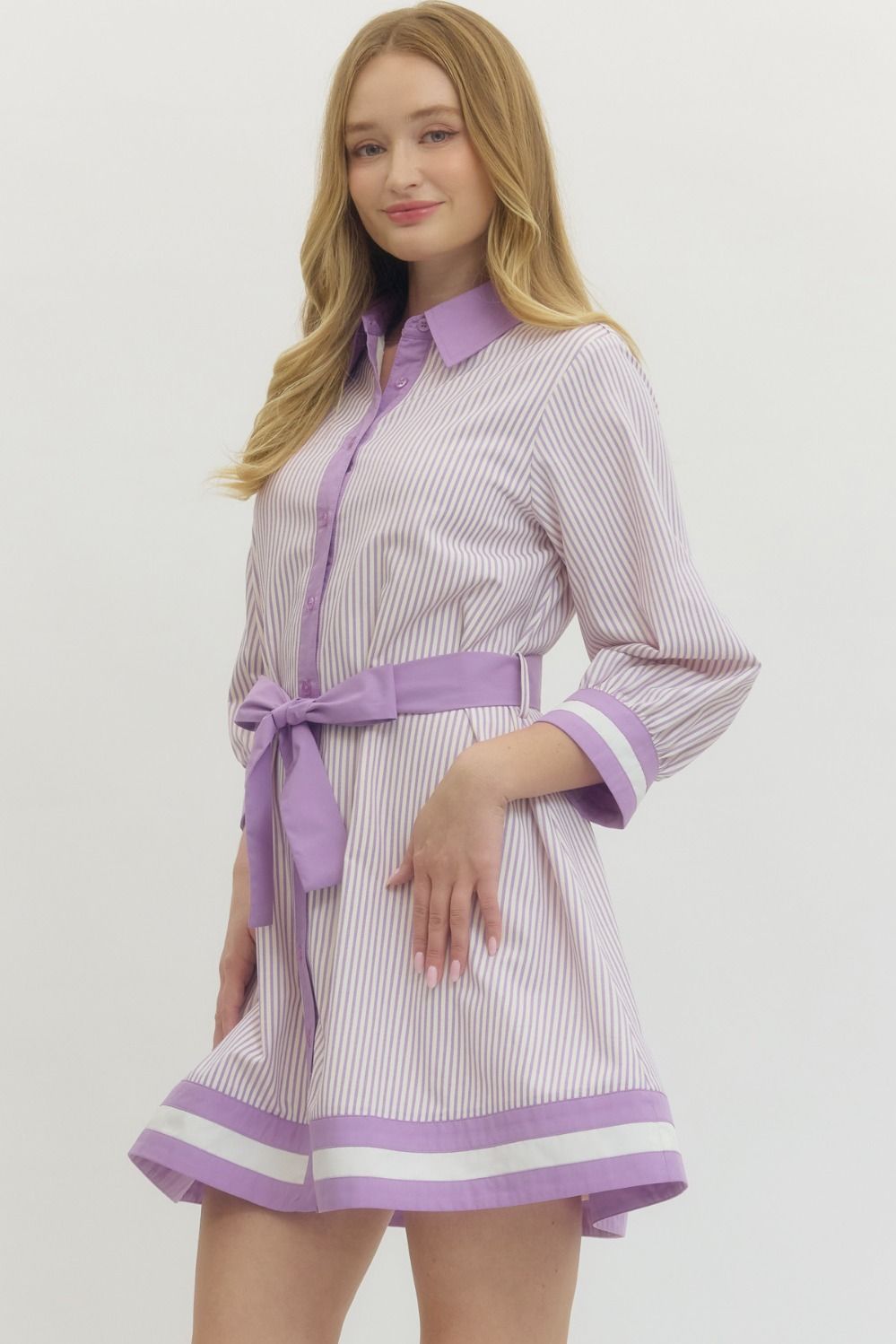 Sweet as Sugar Shirt Dress