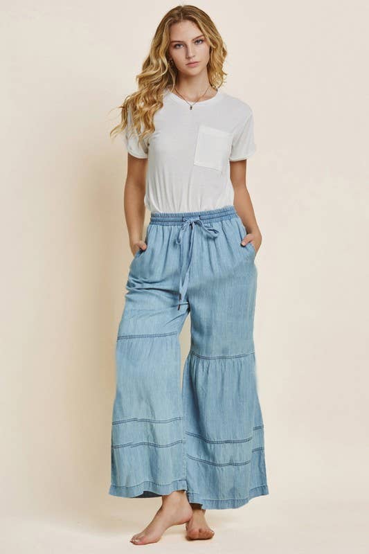 Easy Breezy Chambray Pants