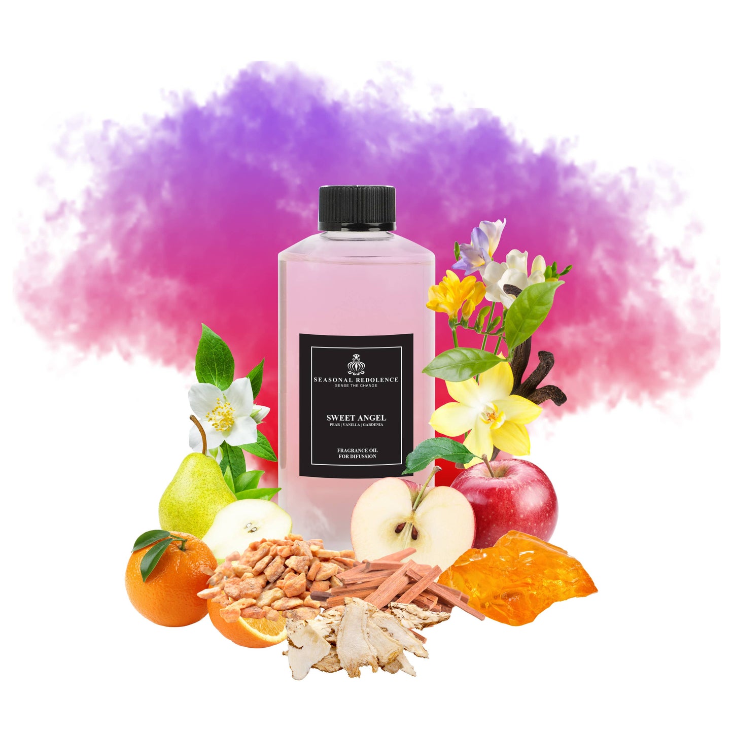 SWEET ANGEL Luxury Home Diffuser Scent Oil: 120 ml