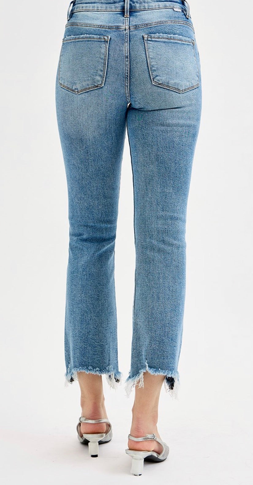 Silver Lining Crop Jeans