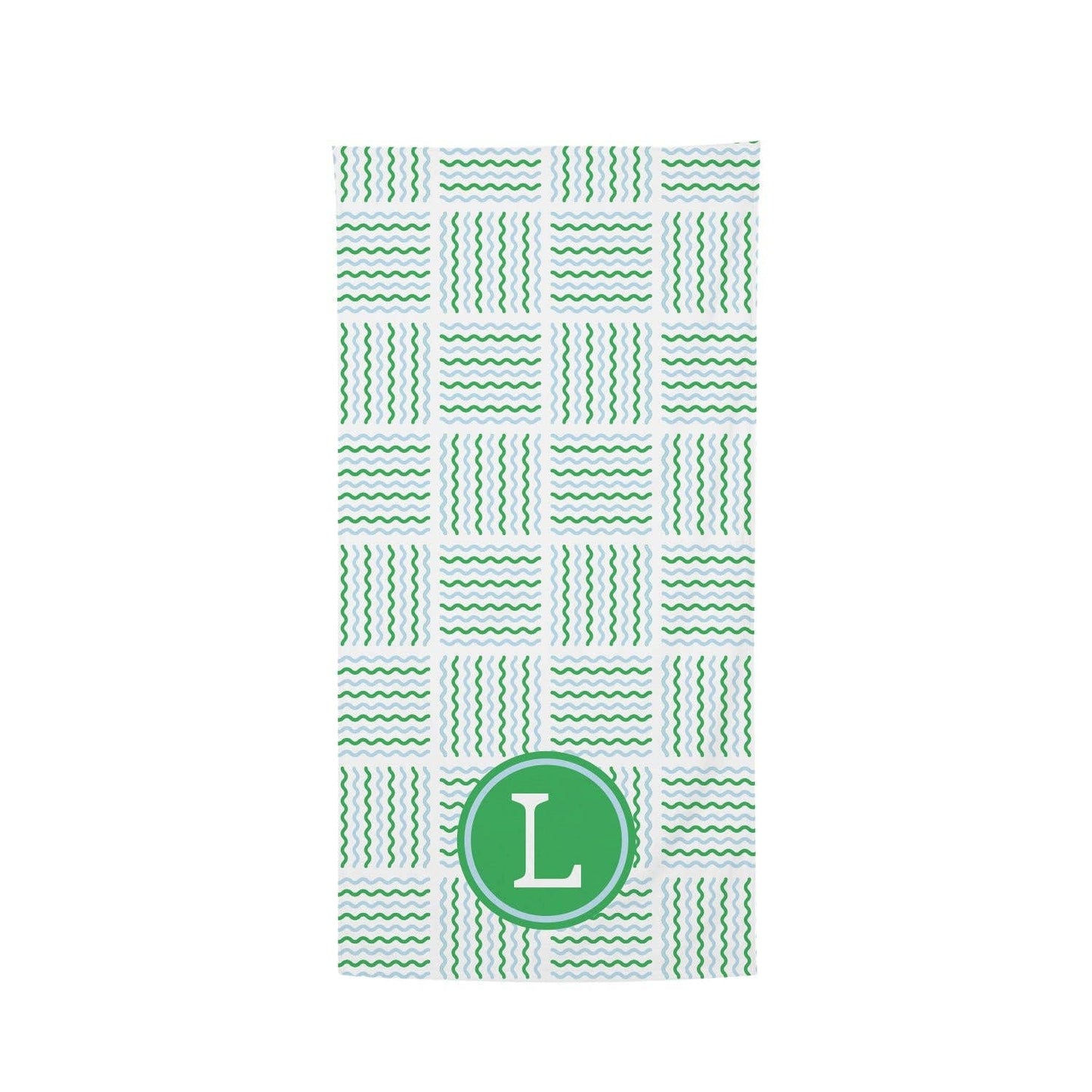 Initial Beach Towels: S