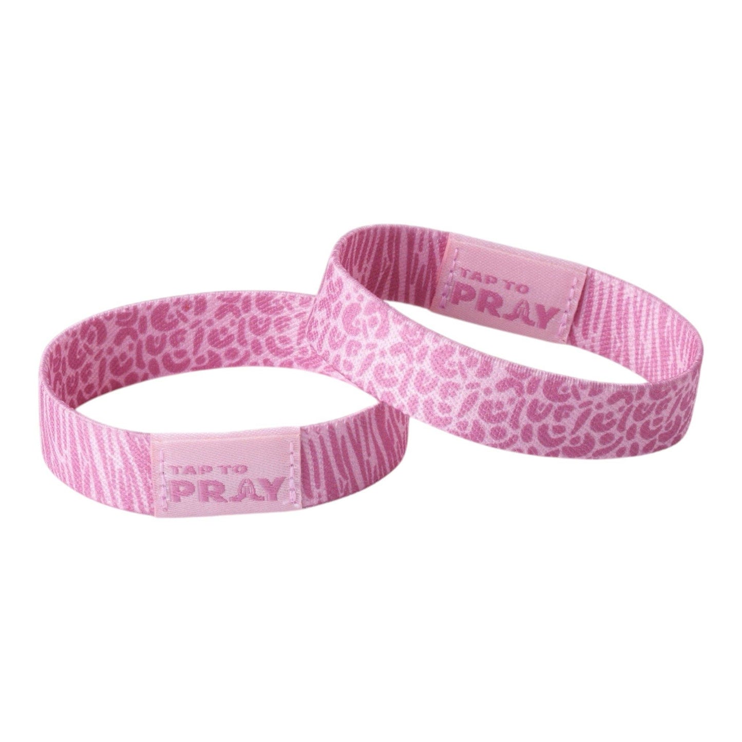 Tap To Pray® Wristband – Safari Rose: Small