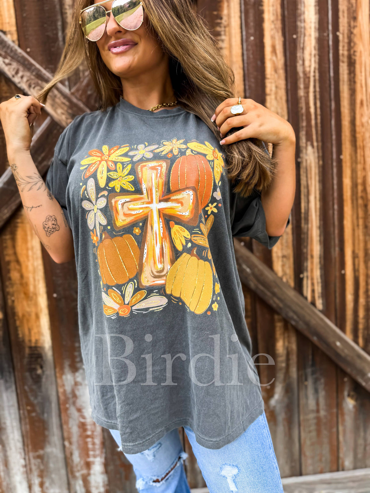 BoHo Cross Graphic Tee