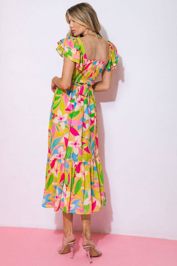 Vacation Vibes Midi Dress