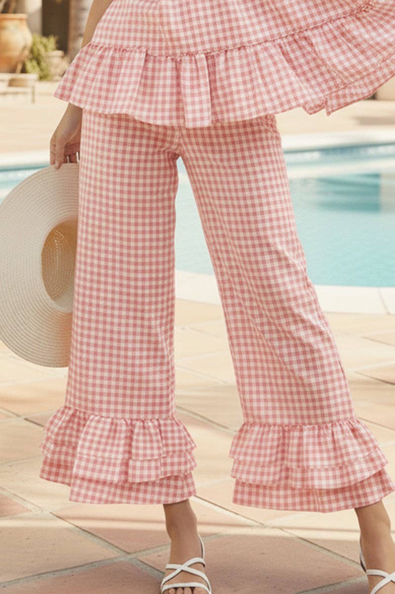 Blushing Brunch Babe Pants