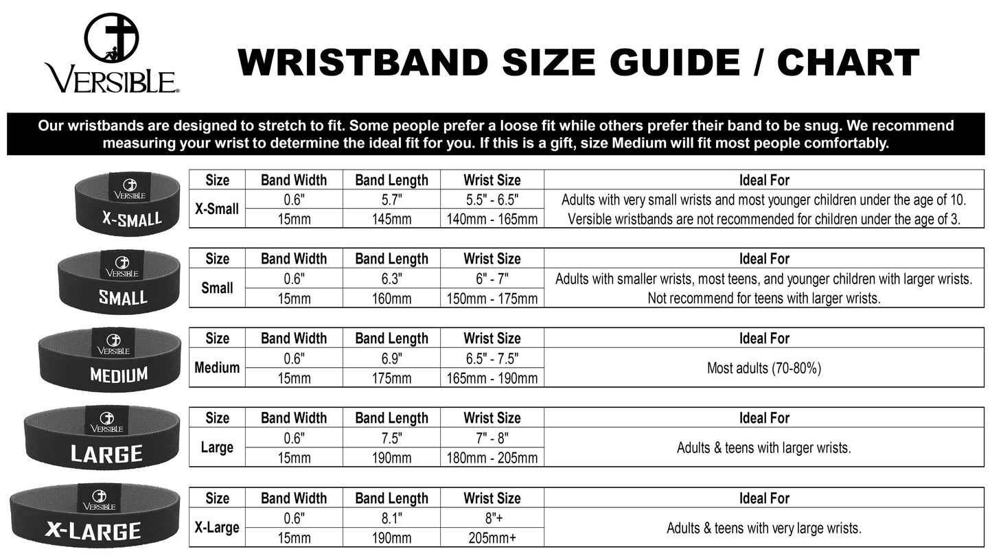Tap To Pray® Wristband – Safari Rose: Small