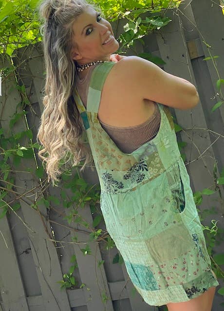 Patchwork Poetry Dress