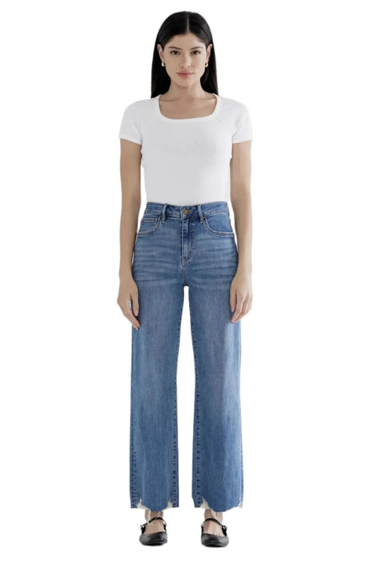 Mica High Rise Wide Leg Jeans