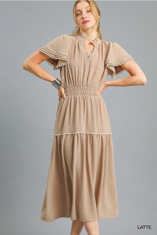 Latte Love Midi Dress