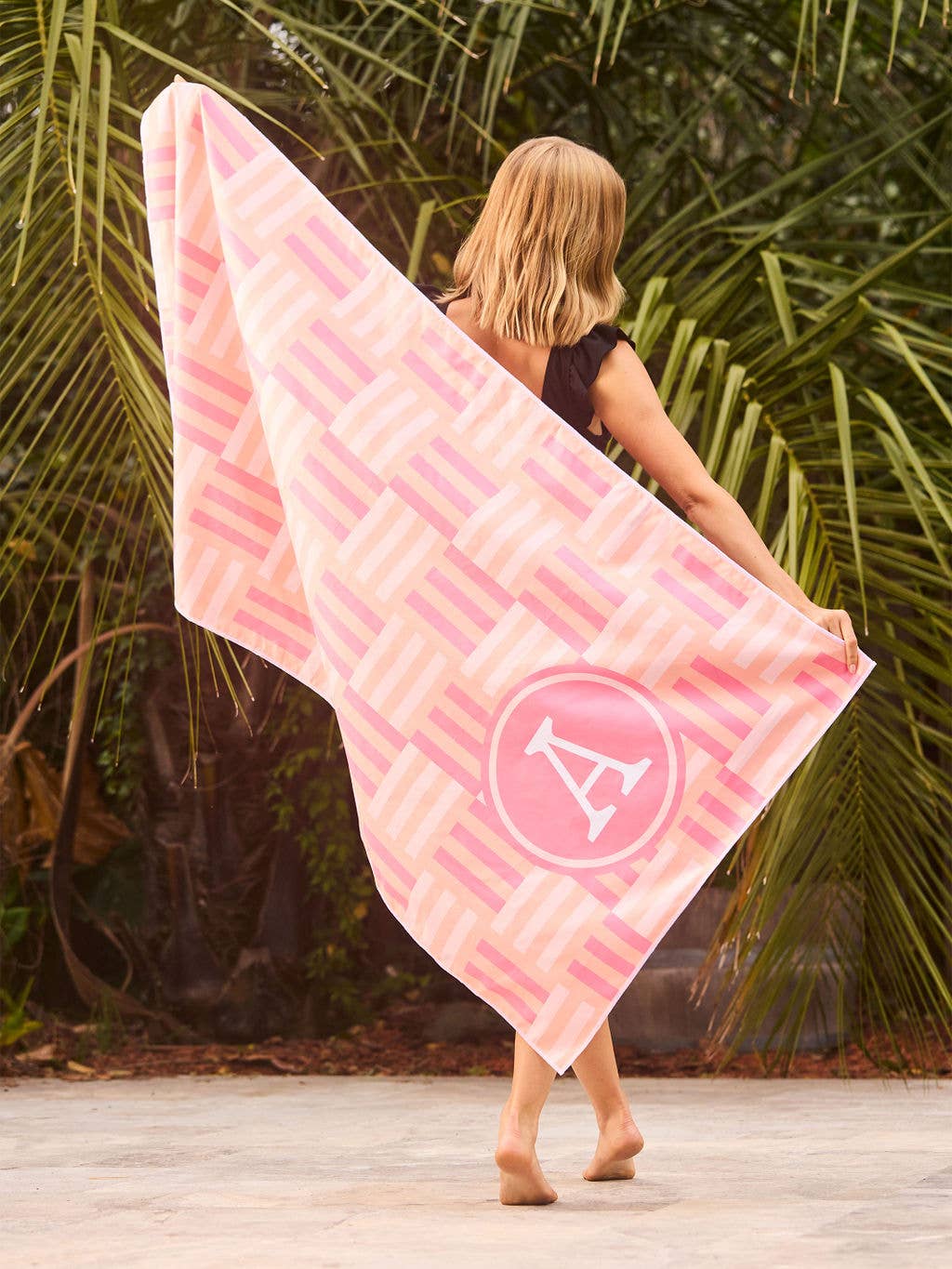 Initial Beach Towels: S