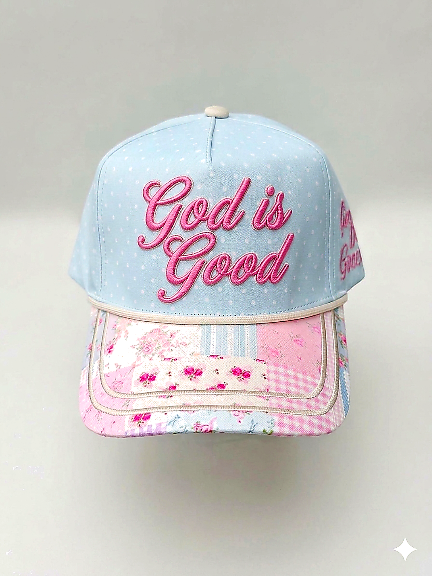 PREORDER God Is Good Embroidered Hat – Adjustable Faith Hat - Ships 5/22