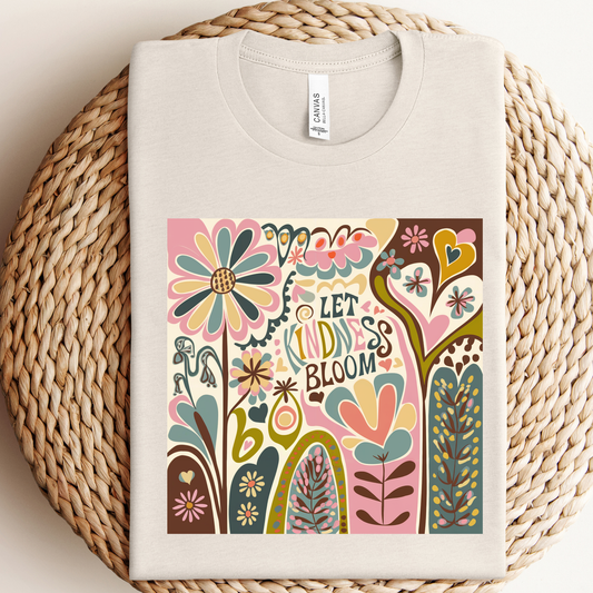 Let Kindness Bloom Graphic Tee