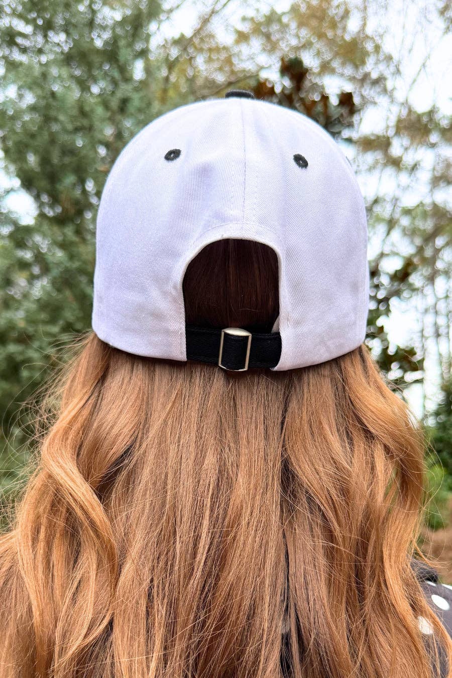 Bad Hair Day Hat: Black/White