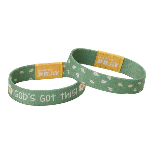 Tap To Pray® Kingfolk Series Wristband –  God's Got This: Medium