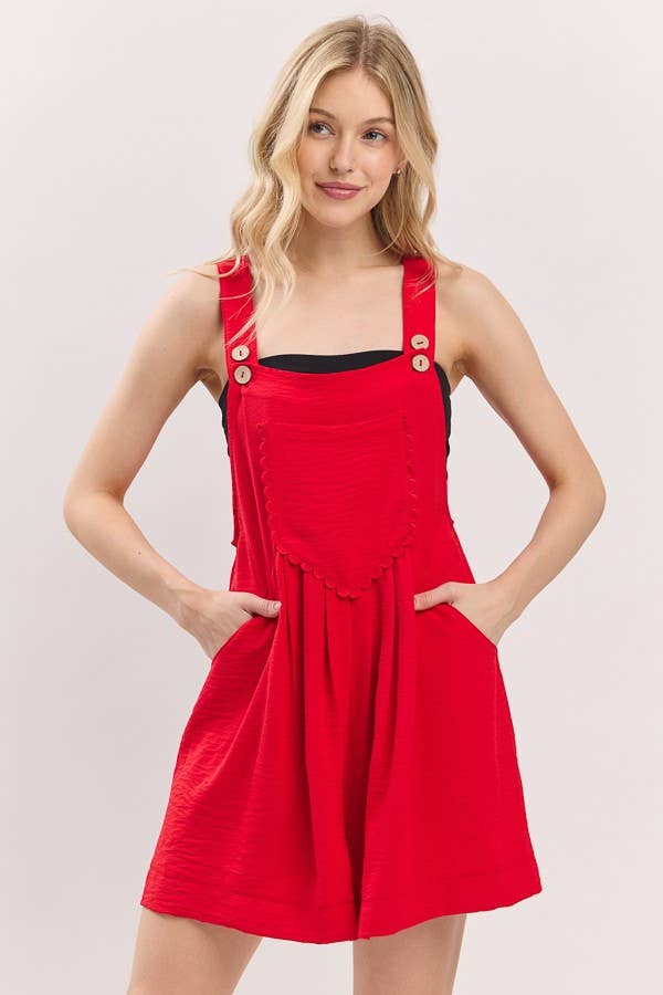 Saturday Scarlet Romper