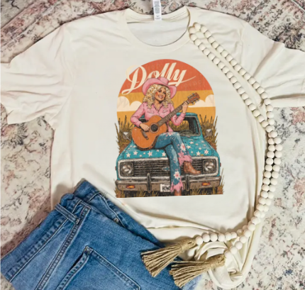 PREORDER: Dolly Wildflower Western Tee