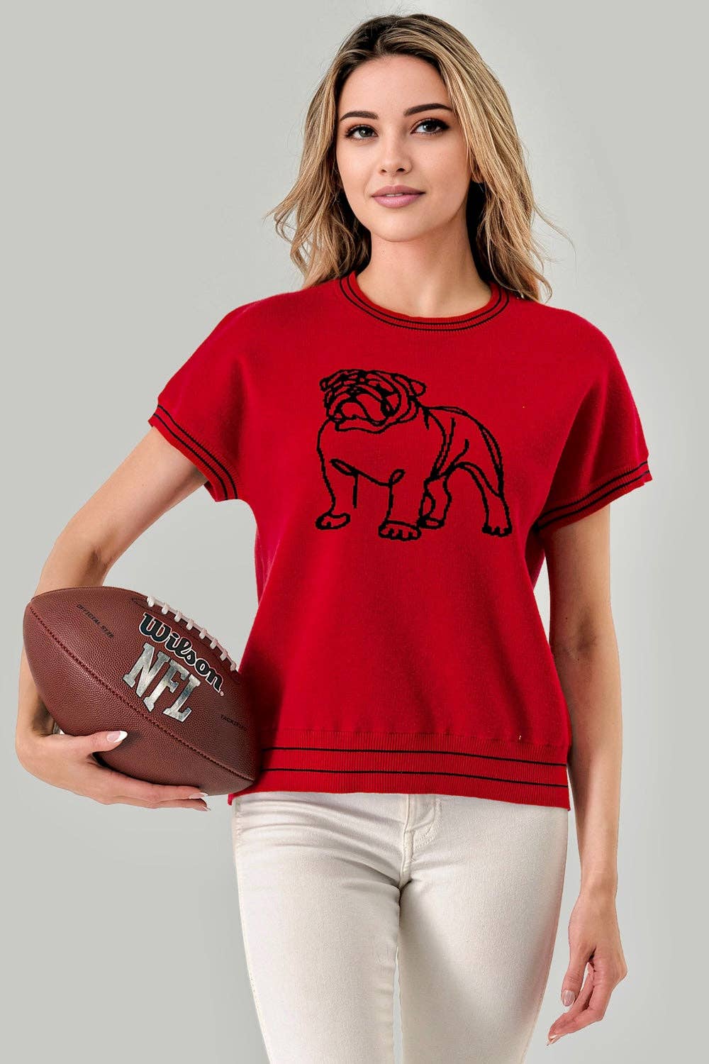 Red & Black Spirit Sweater