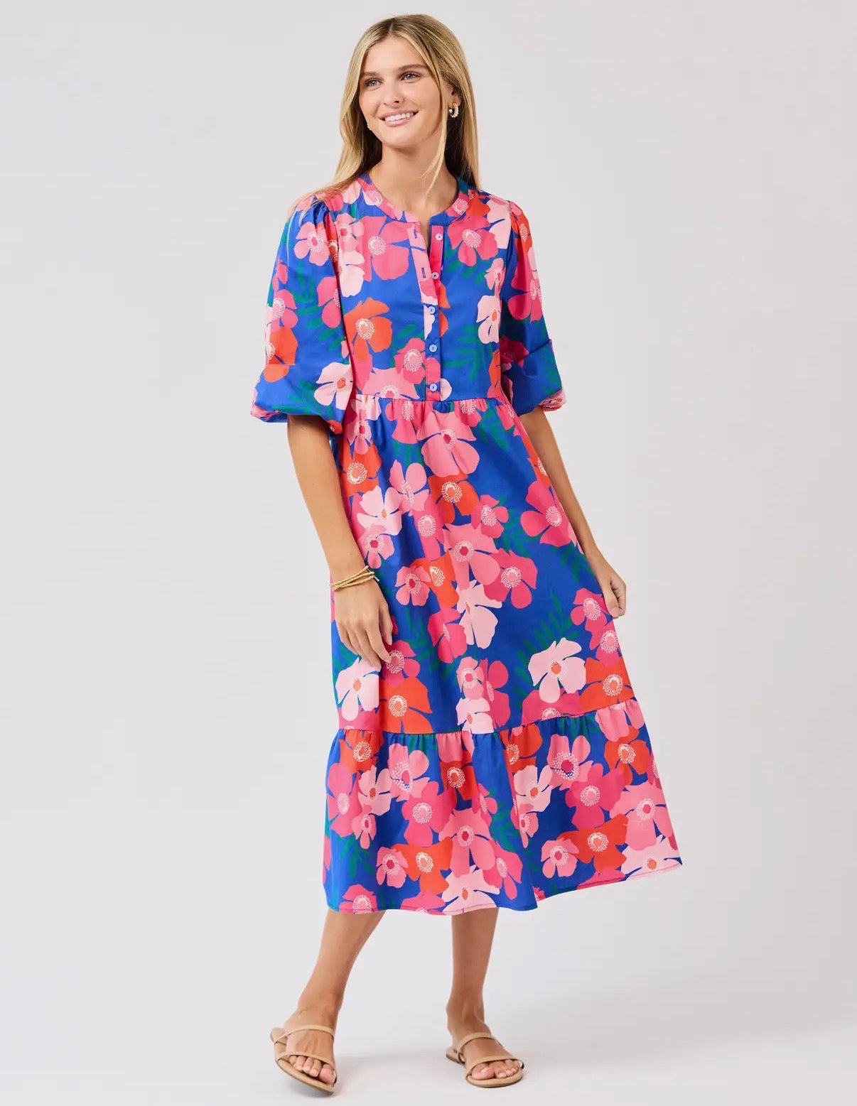Riley Dress – Petal Pop Blue by Mary Square 🌸💙