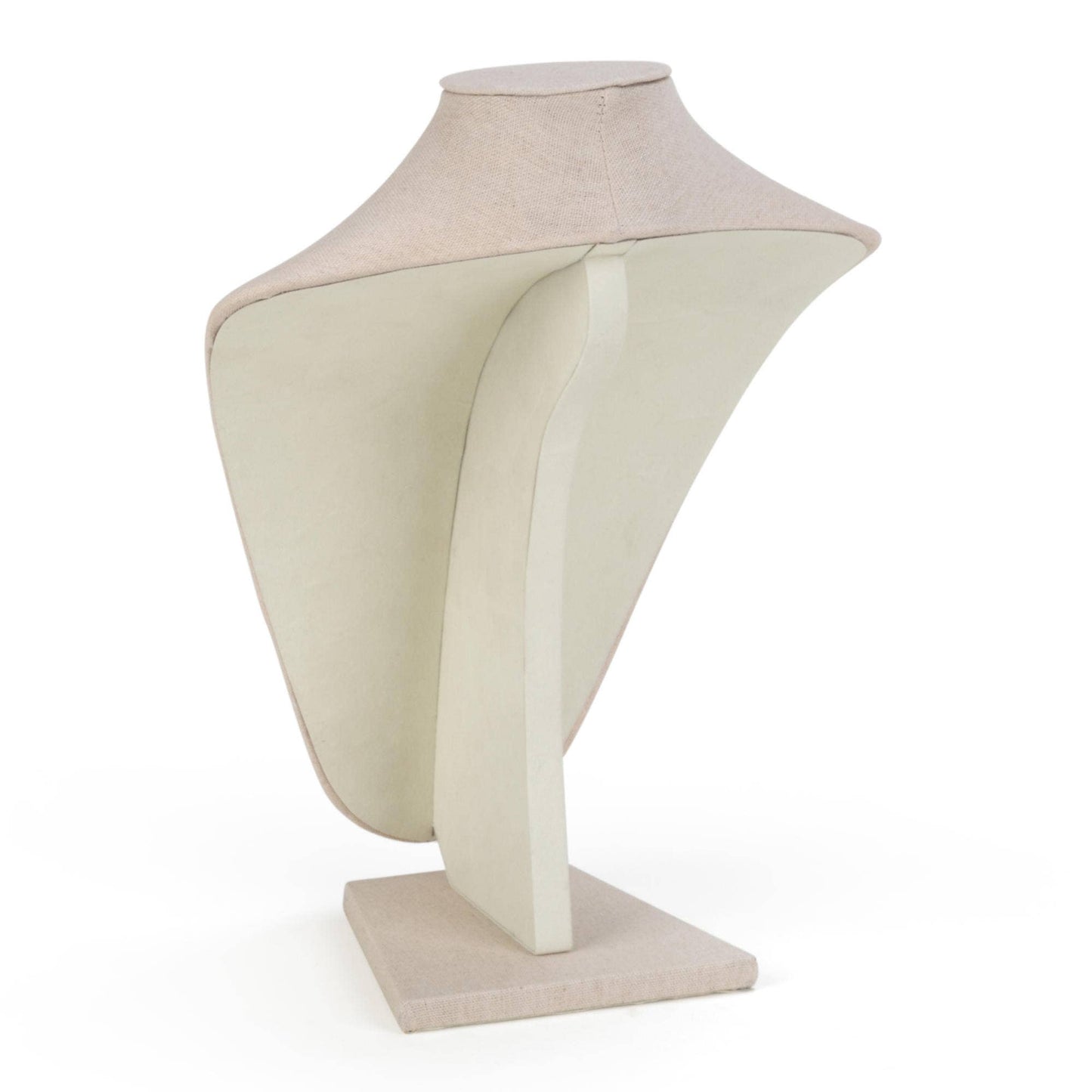 Linen Neck Forms - Cream: Cream / Large