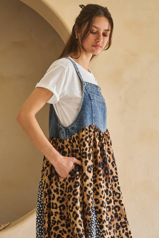 Wild at Heart Overall Maxi Dress