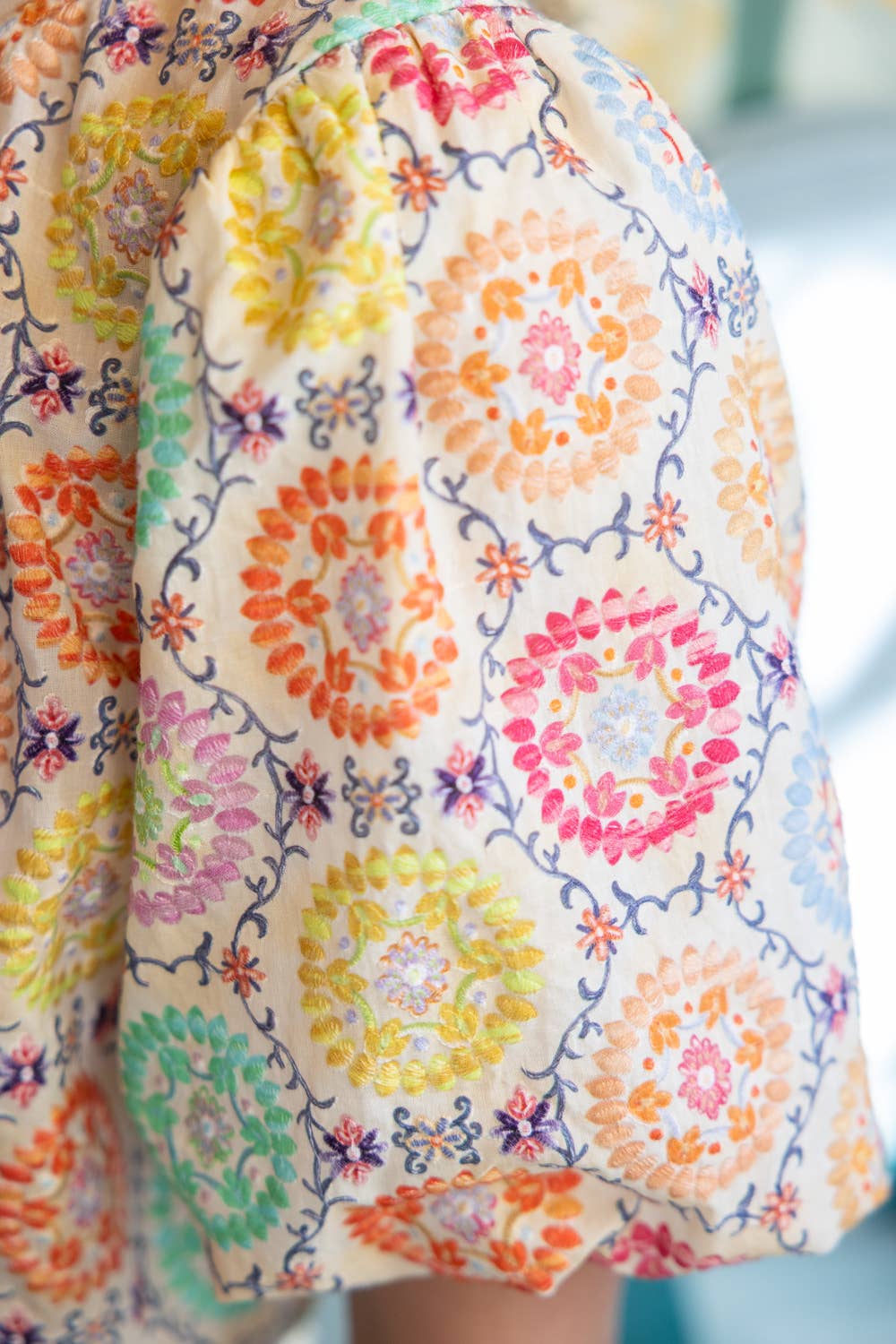 Sweet Stitched Garden Top