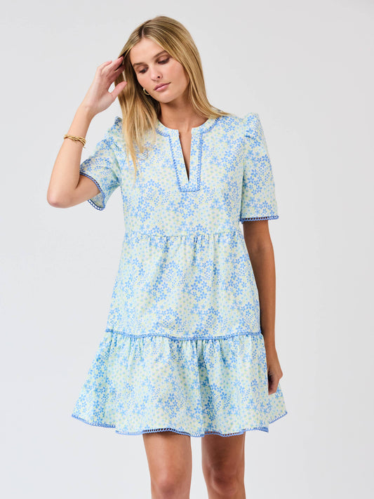Adelyn Dress | Larkspur Fields Blue