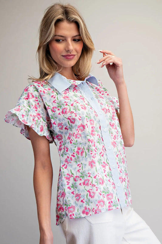 Pink Petal Charm Blouse