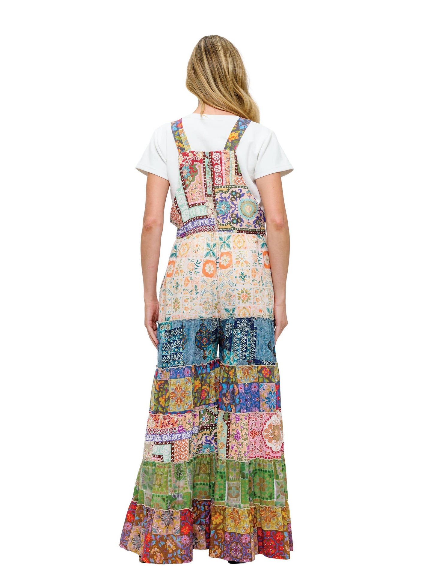 Patchwork Daydream Overalls 🌸✨