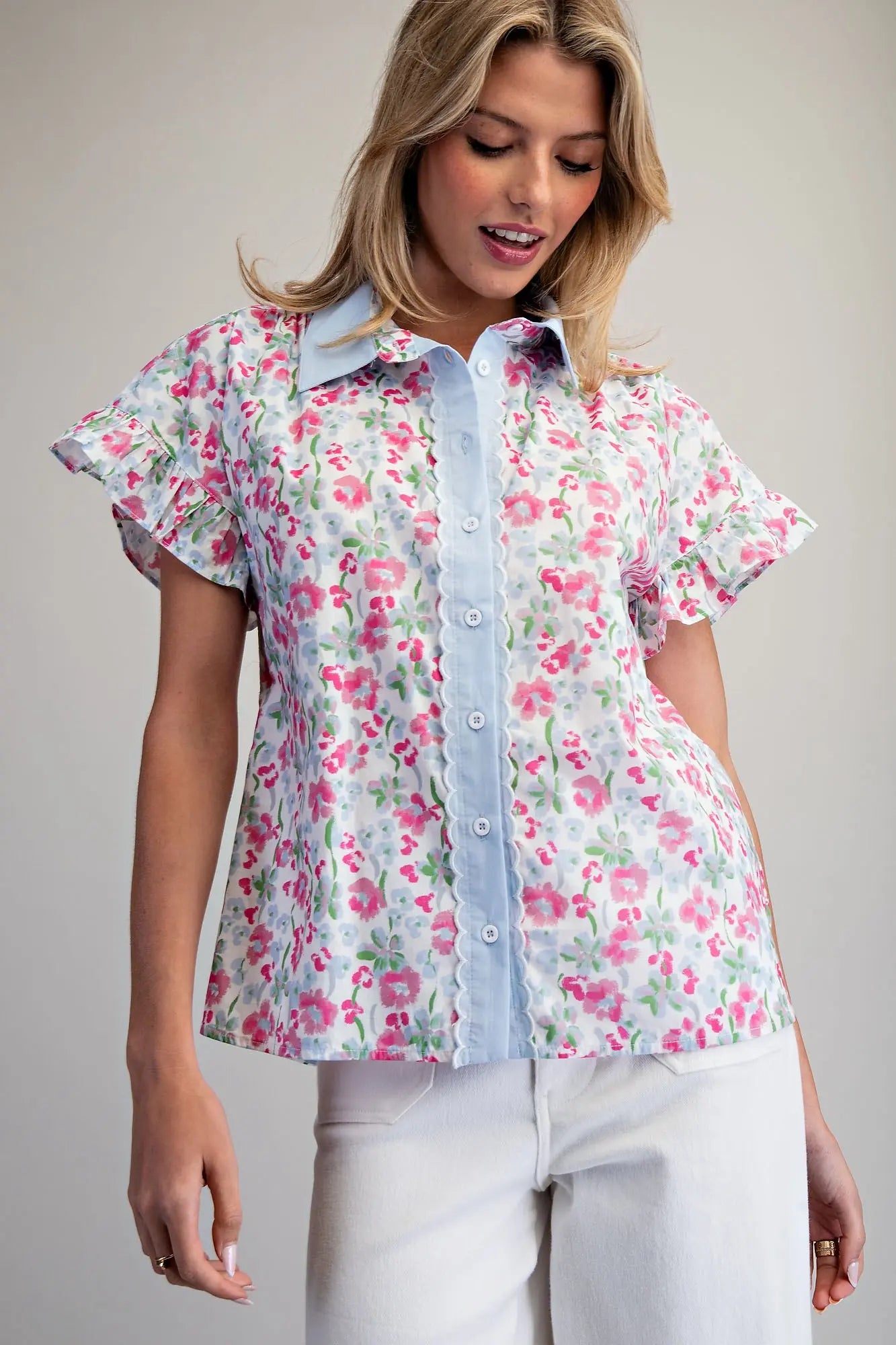 Pink Petal Charm Blouse