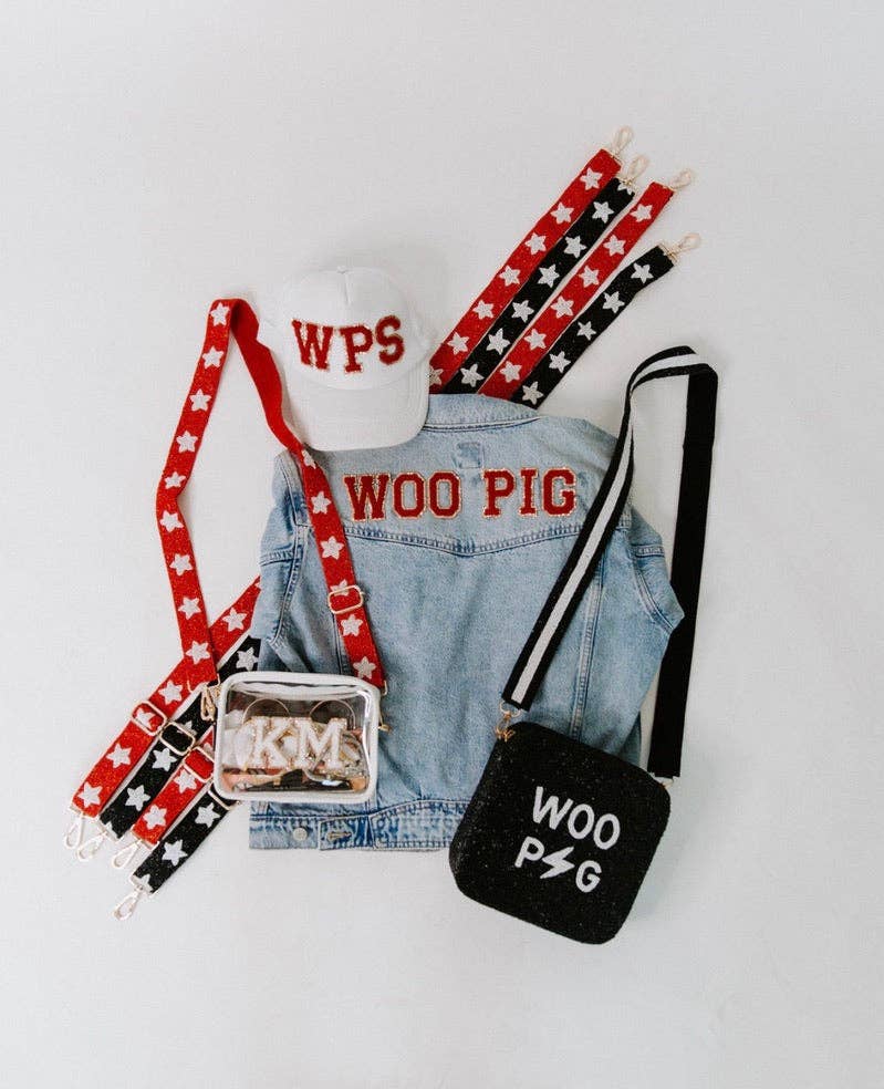 Clear Gameday & Concert Purse: Black