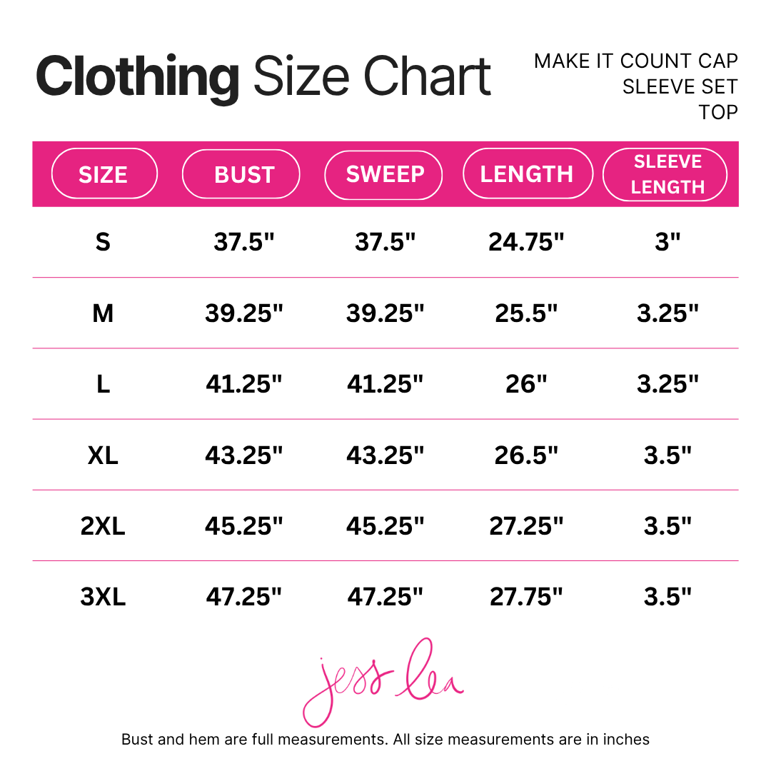 Make It Count Cap Sleeve Set- Black: Black - L