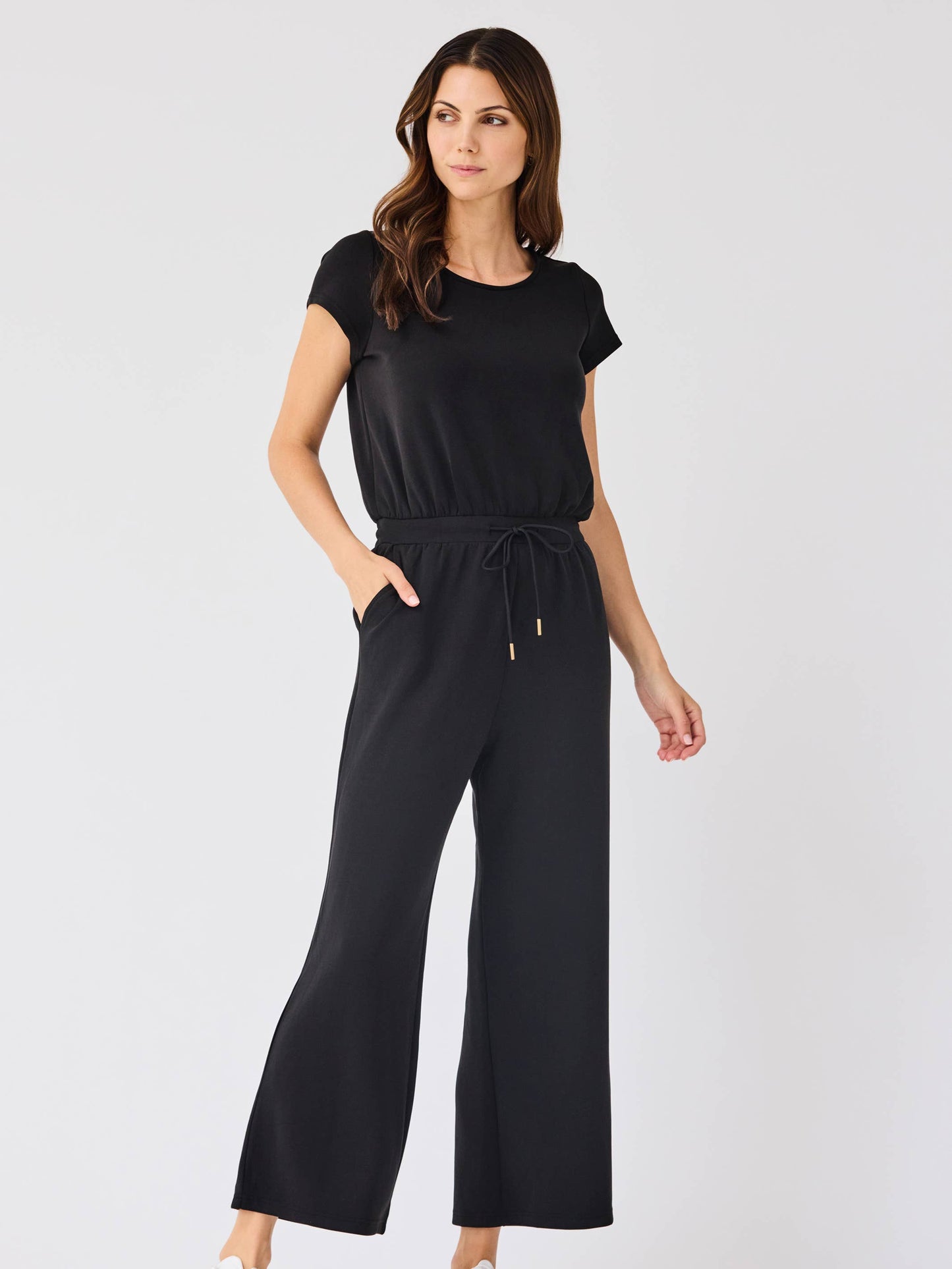 Carlise Jumpsuit | Black: PK S-L