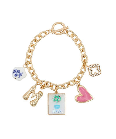 Lucky in Love Mahjong Bracelet