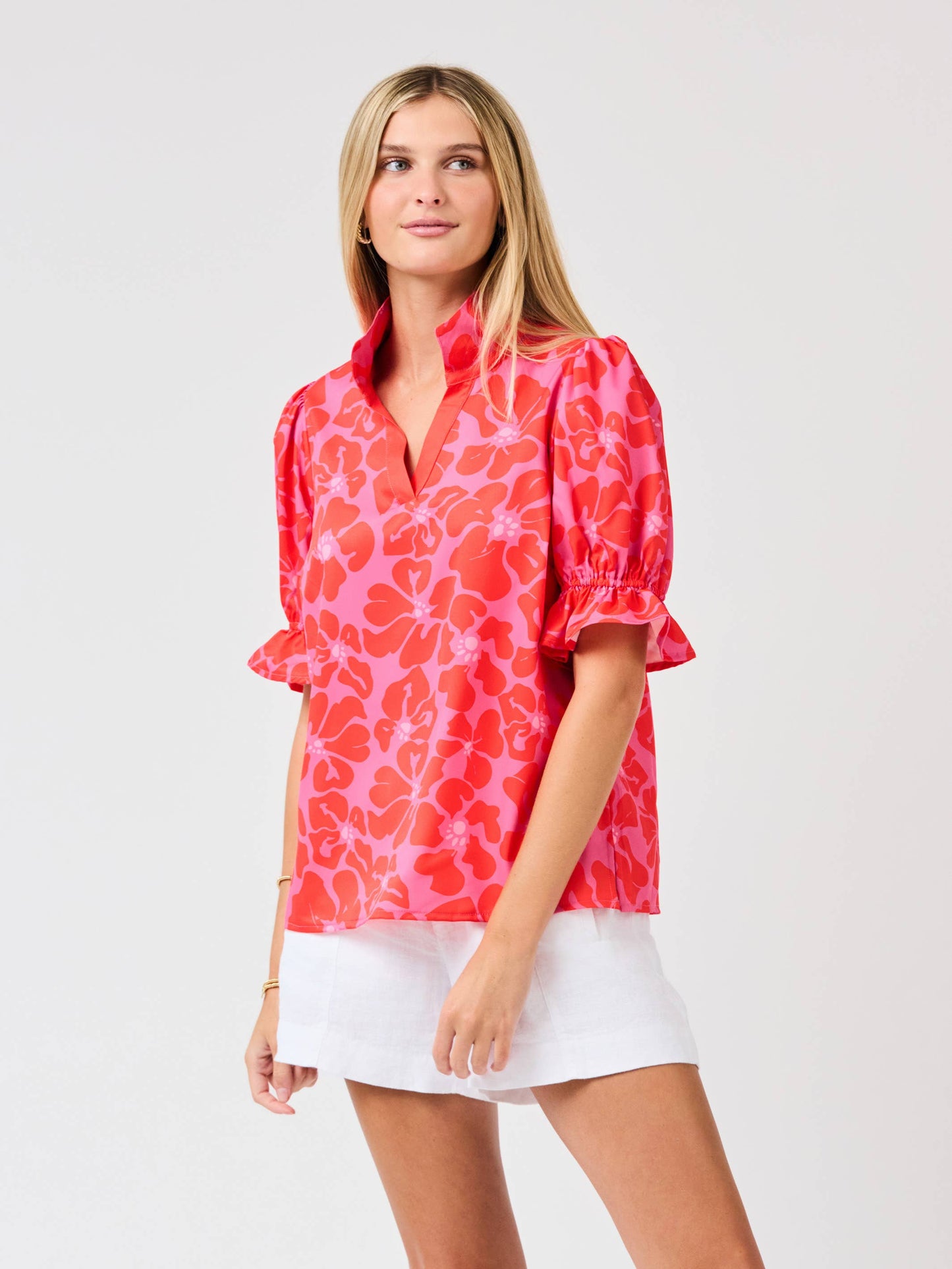 Jessica Top | Garden Samba Pink