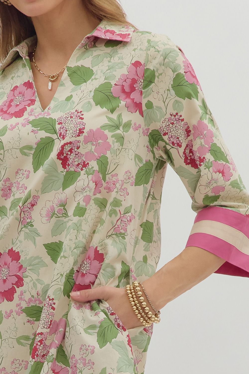 🌸 Garden Romance Tunic Dress 🌸