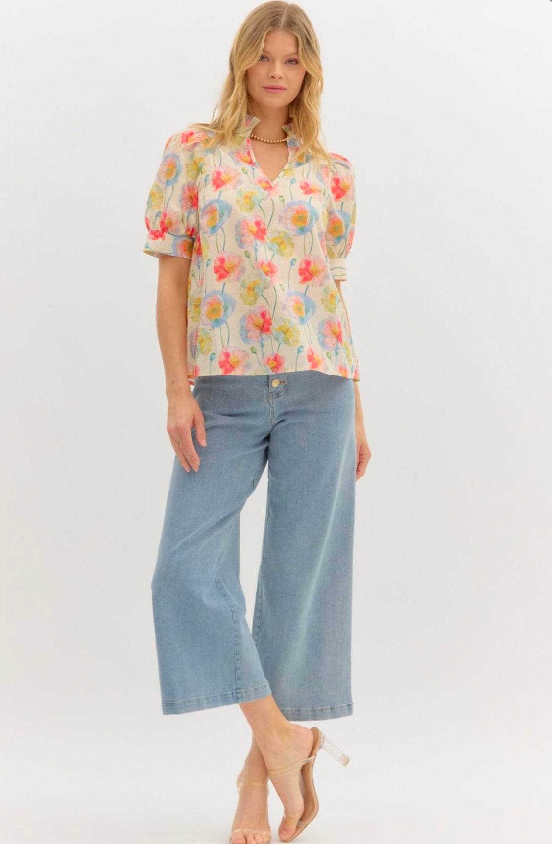 Whimsy in Bloom Top