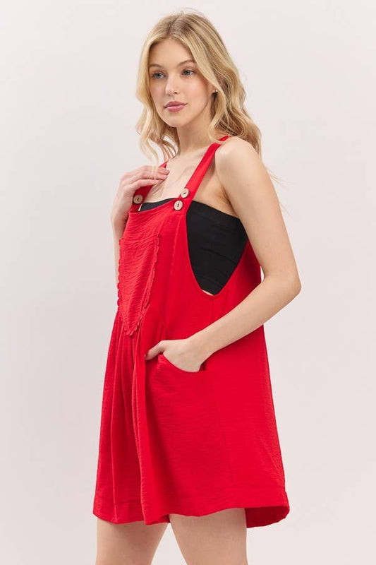 Saturday Scarlet Romper