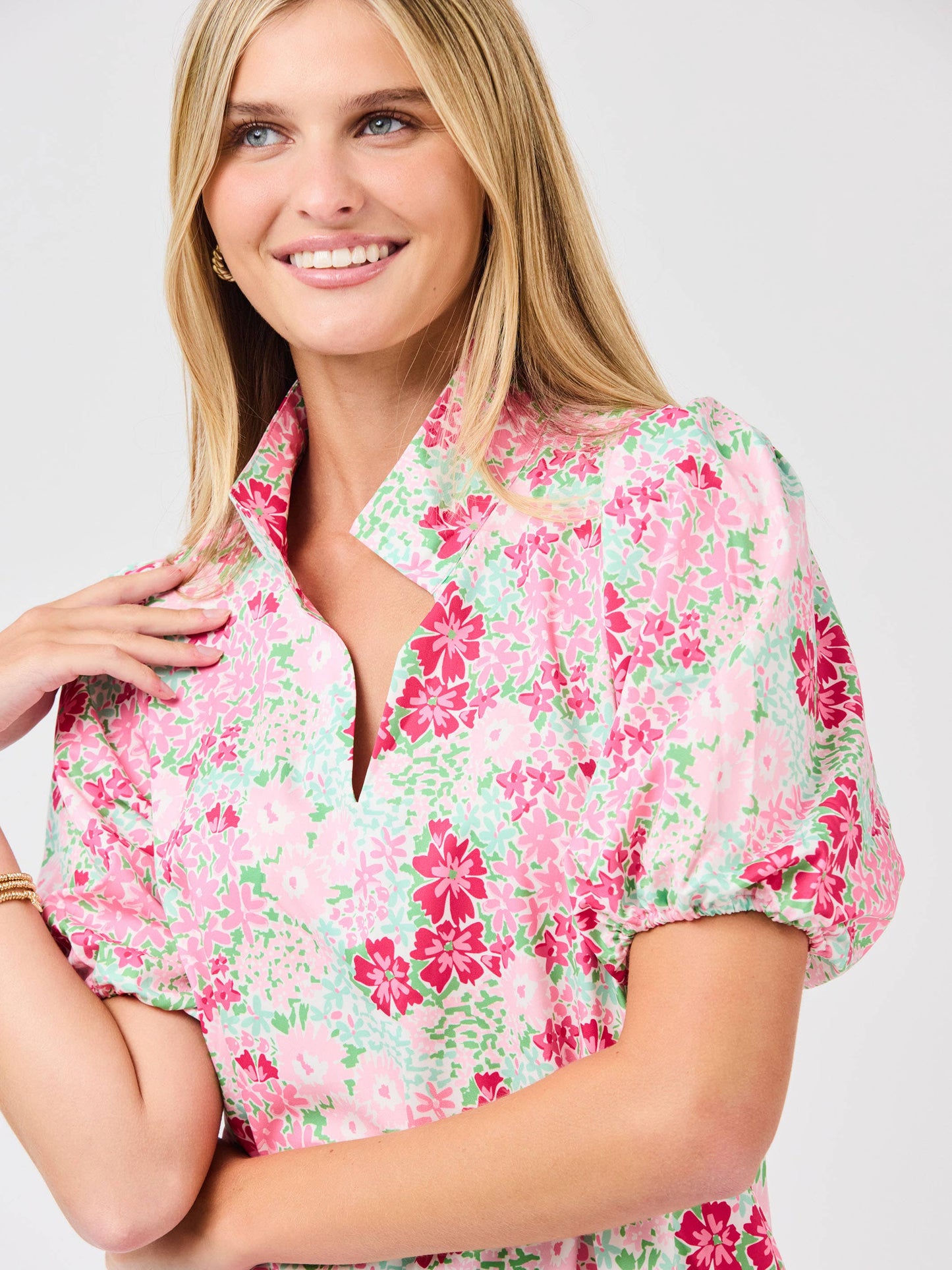 Nancy Dress | Petal Perfect Pink: XS