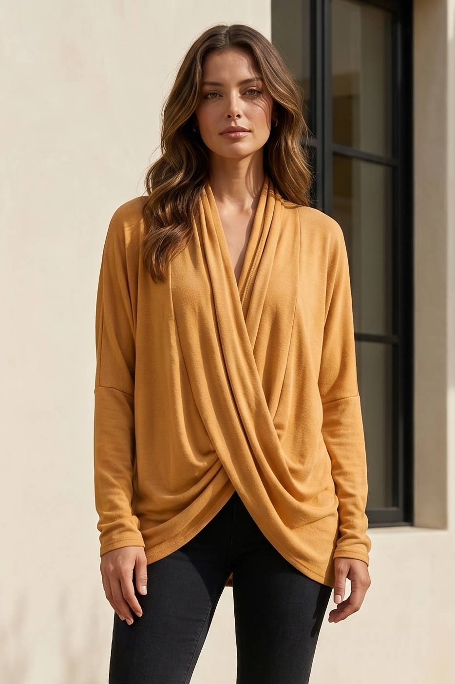 Soft Drape Hacci Wrap: Regalia Purple / S