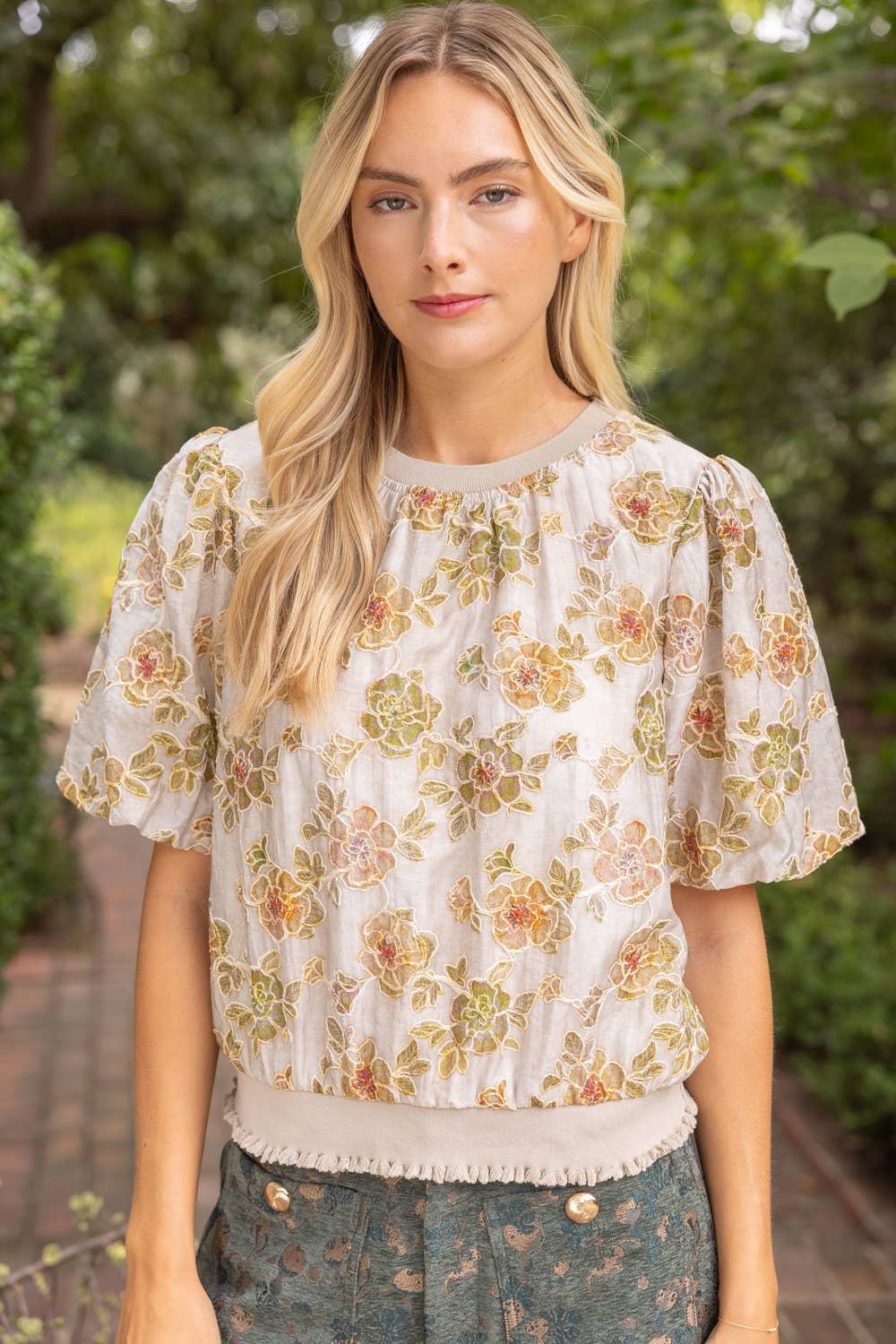 Autumn Bloom Blouse