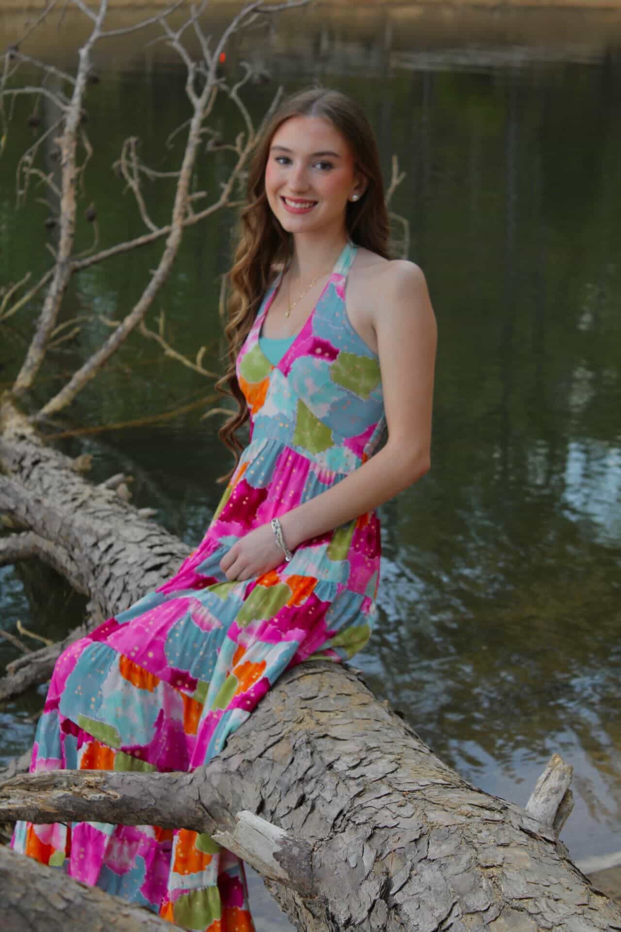 Golden Vacay Sundress