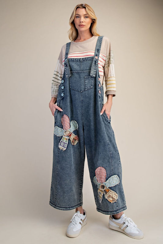Honeybee Patchwork Garden Overalls 🐝