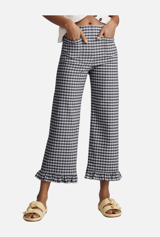 Sweet As Can Bee Gingham Pants